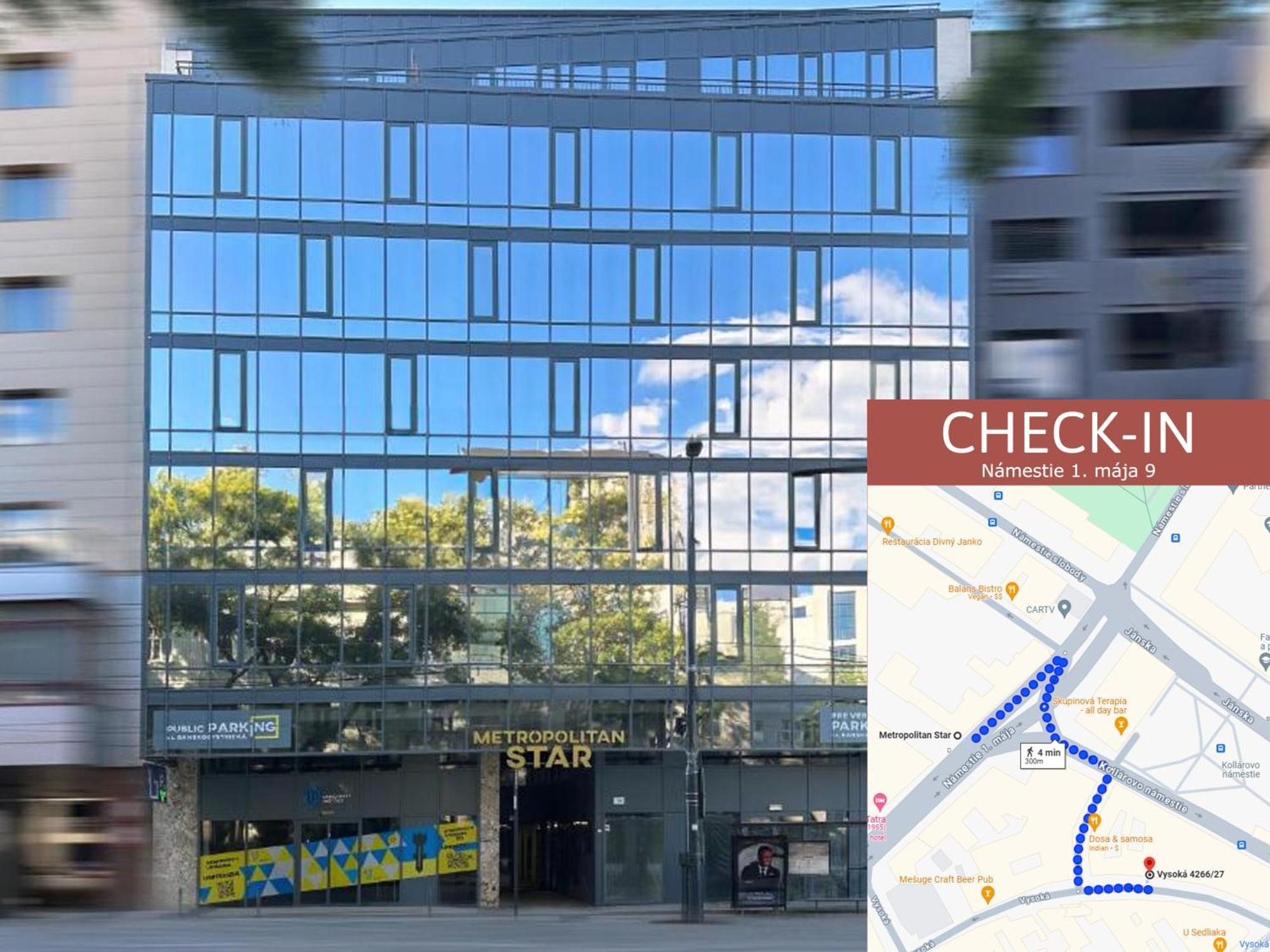 Hotel Reverie - Dependance, Check-In At Metropolitan Star Bratislava Esterno foto